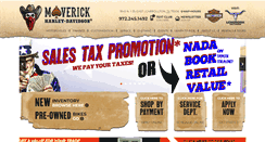 Desktop Screenshot of maverickhd.com